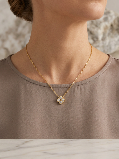 The Golden Clover Necklace