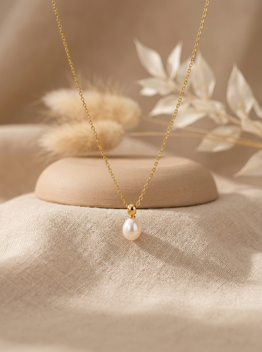 The Golden Pearl Necklace