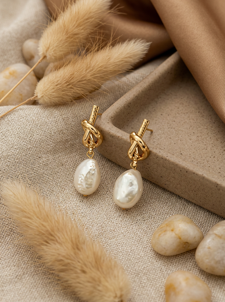 The Lumi Pearl Earrings