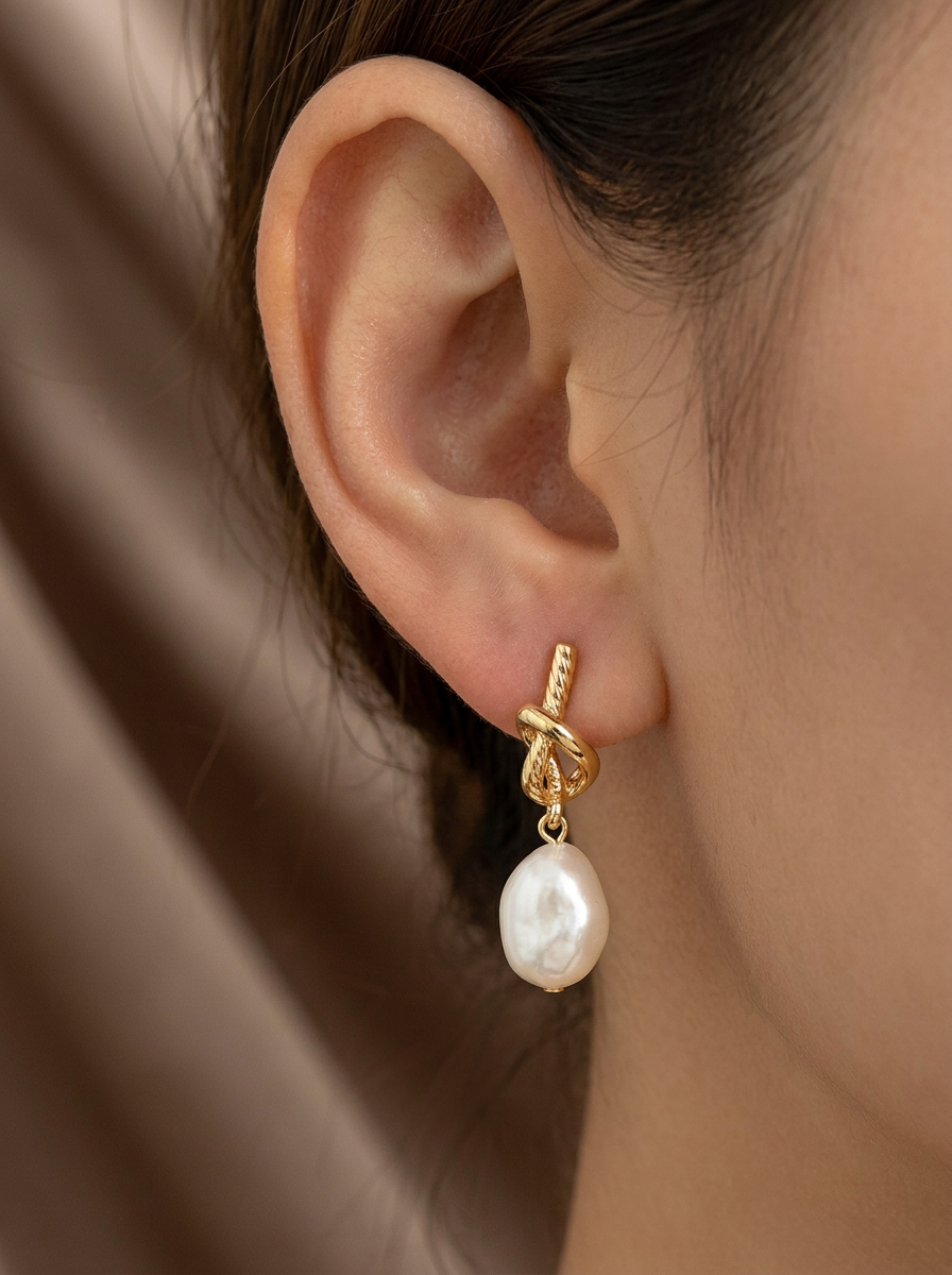 The Lumi Pearl Earrings